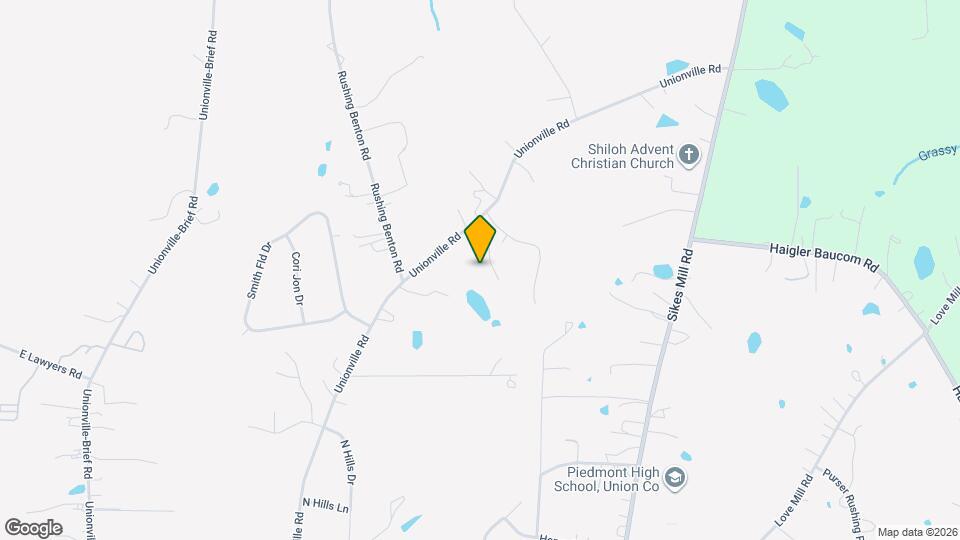 5712 Unionville Rd Map and Location Details