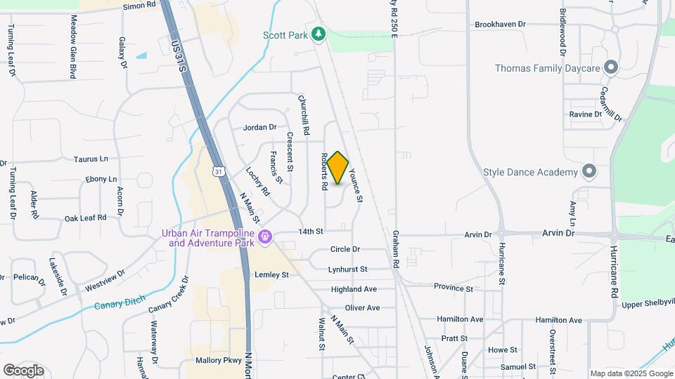 1510 Douglas Dr Map and Location Details