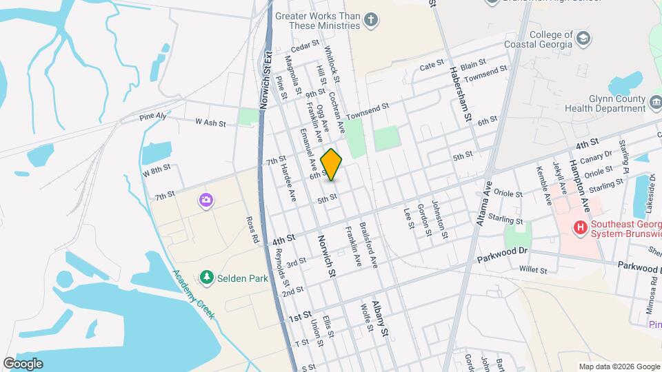 3513 Franklin Ave Mapa y Detalles de la Ubicación