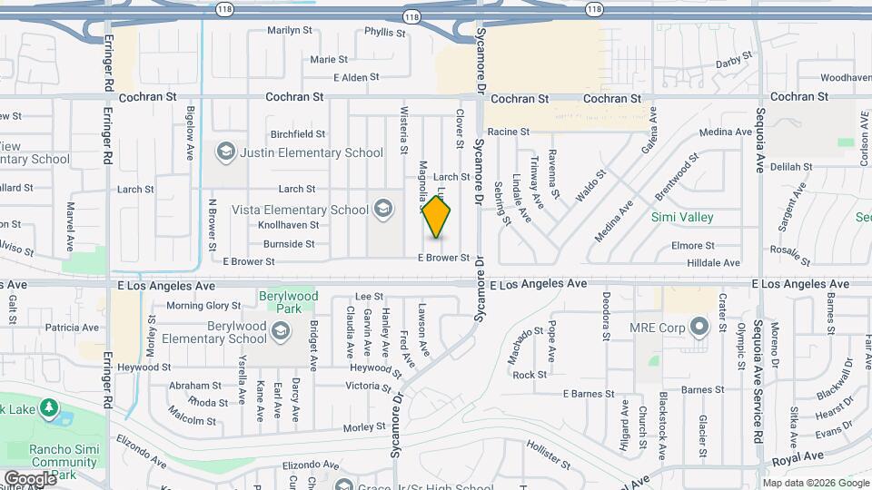 2057 Lupin St Map and Location Details