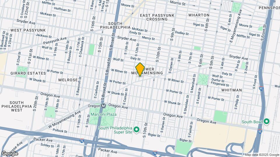 2419 S Jessup St Mapa y Detalles de la Ubicación