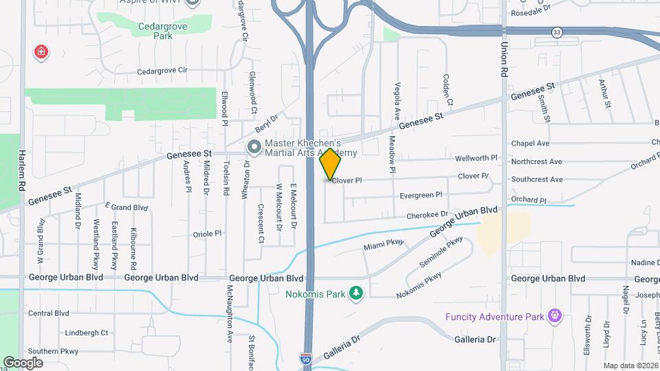 55 Pinehurst Ave, Unit Garage Apartment Map and Location Details