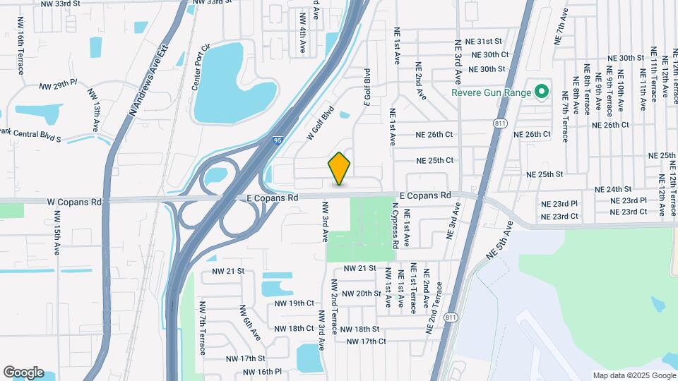 240 NW 24th Ct Map and Location Details