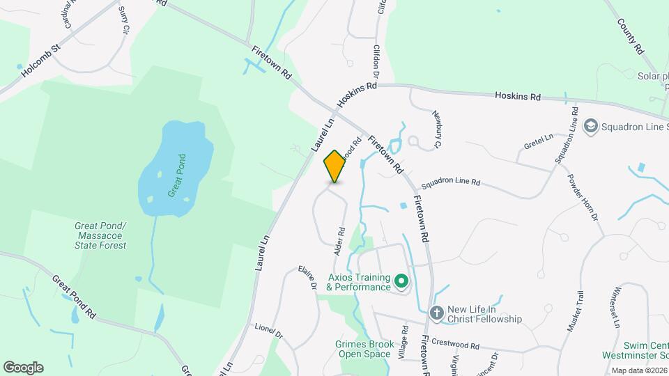 44 Alder Rd Map and Location Details