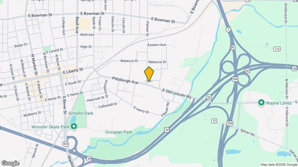 1108 Pittsburgh Ave, Unit 2 Mapa y Detalles de la Ubicación