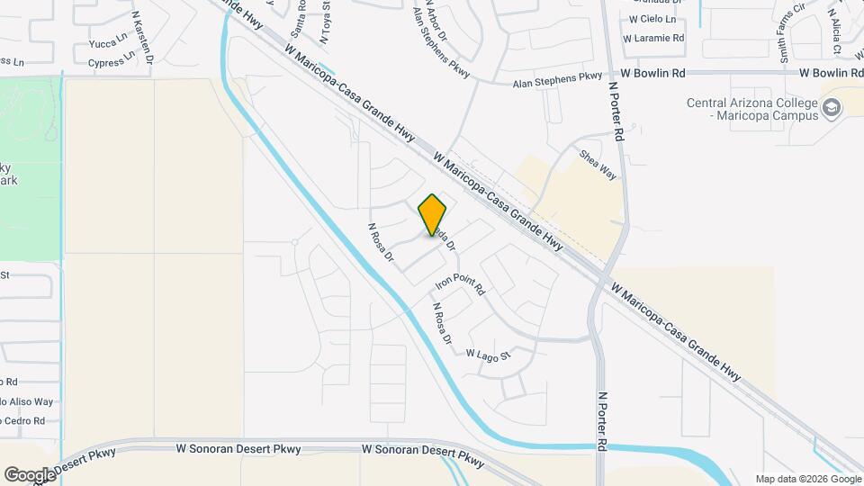 42246 W Balsa Dr Map and Location Details