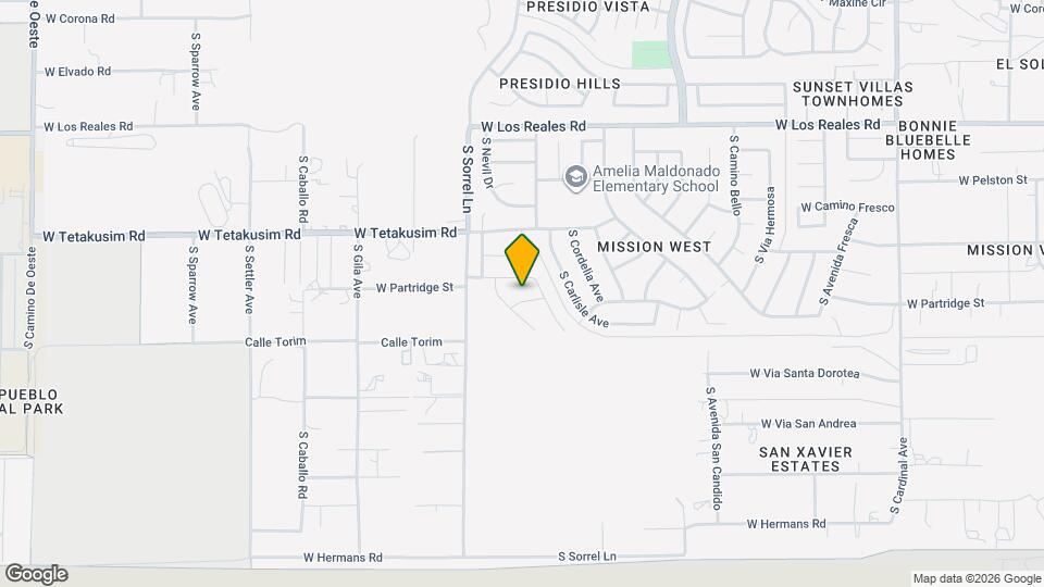 3680 W Ostler St Map and Location Details