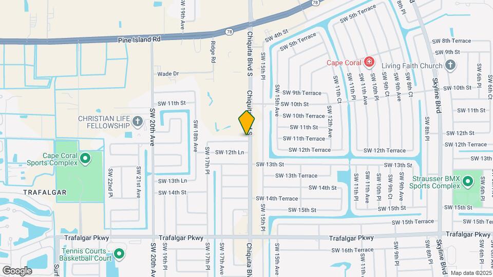 1601 SW 12th Terrace Map and Location Details