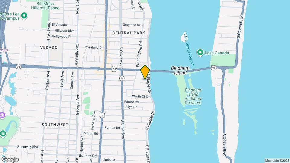 107 Flagler Promenade S Mapa y Detalles de la Ubicación