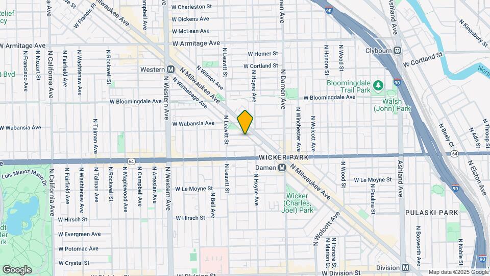 2115 W Caton St-Unit -2N Map and Location Details