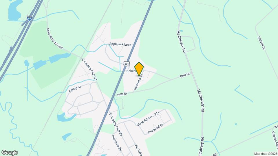 2519 Openview Dr Map and Location Details