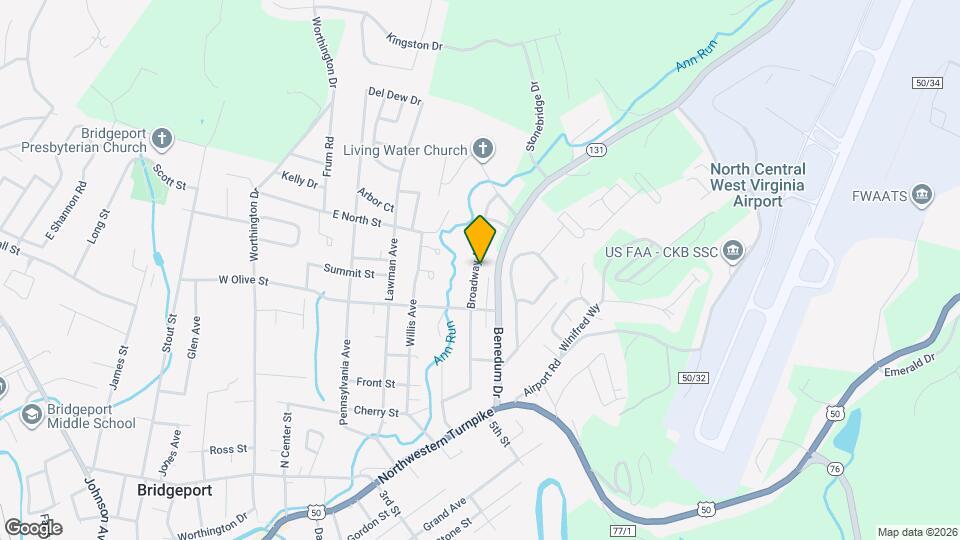 526 Broadway Ave Map and Location Details