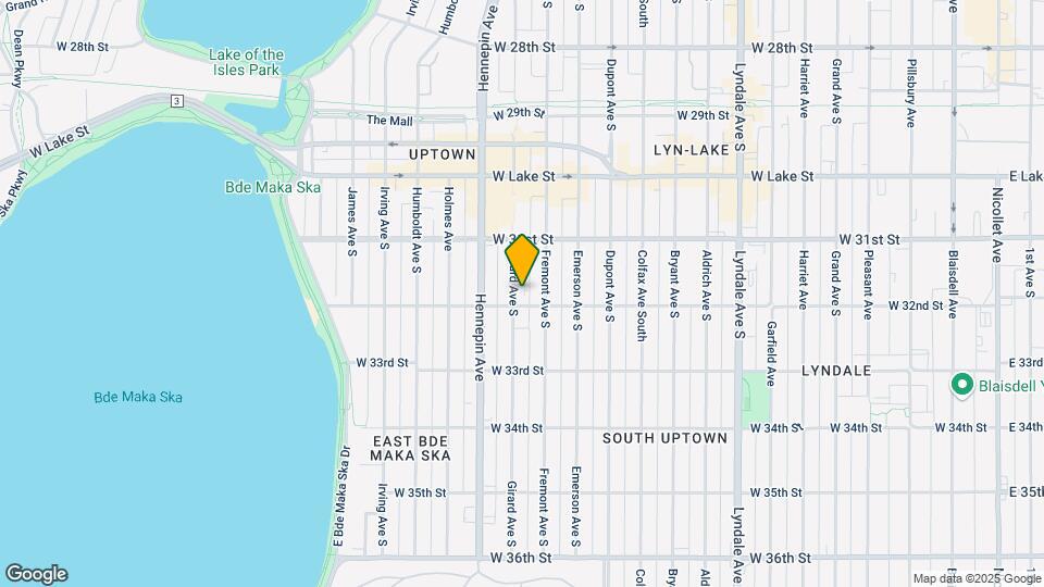 3145 Girard Ave S Mapa y Detalles de la Ubicación