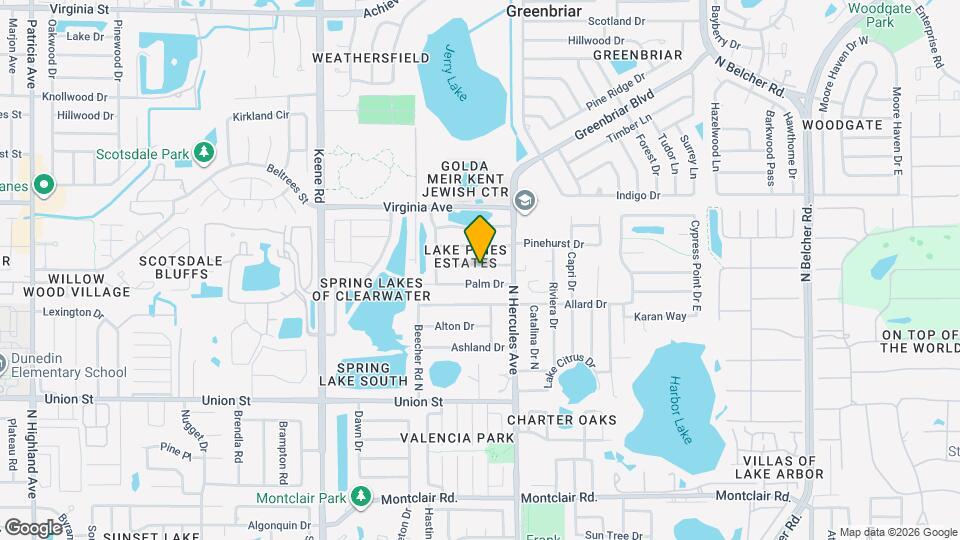 1937 Ridgewood Dr Mapa y Detalles de la Ubicación