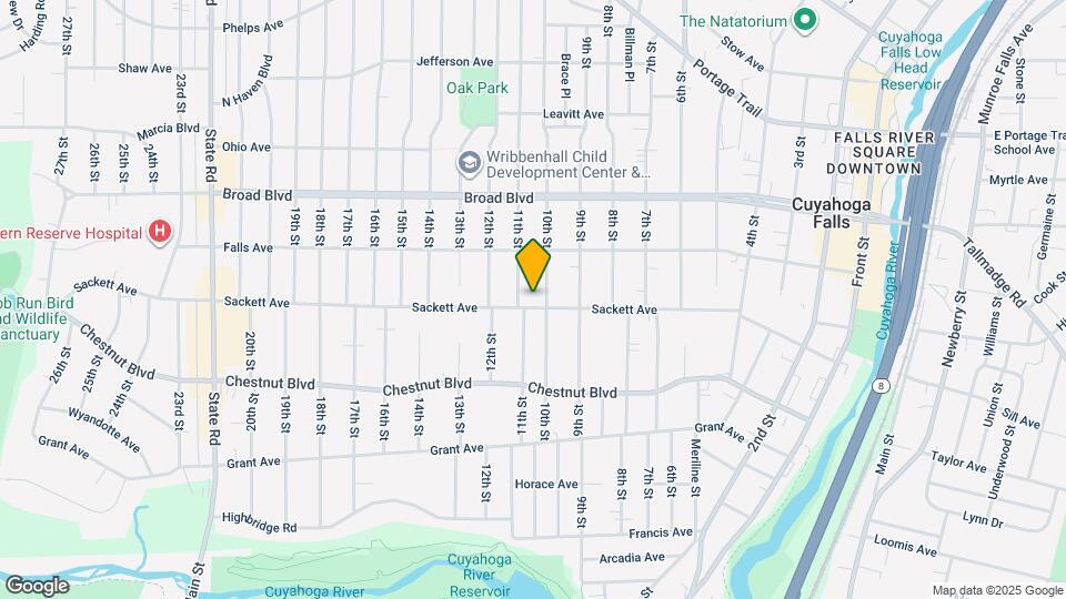1023 Sackett Ave Mapa y Detalles de la Ubicación