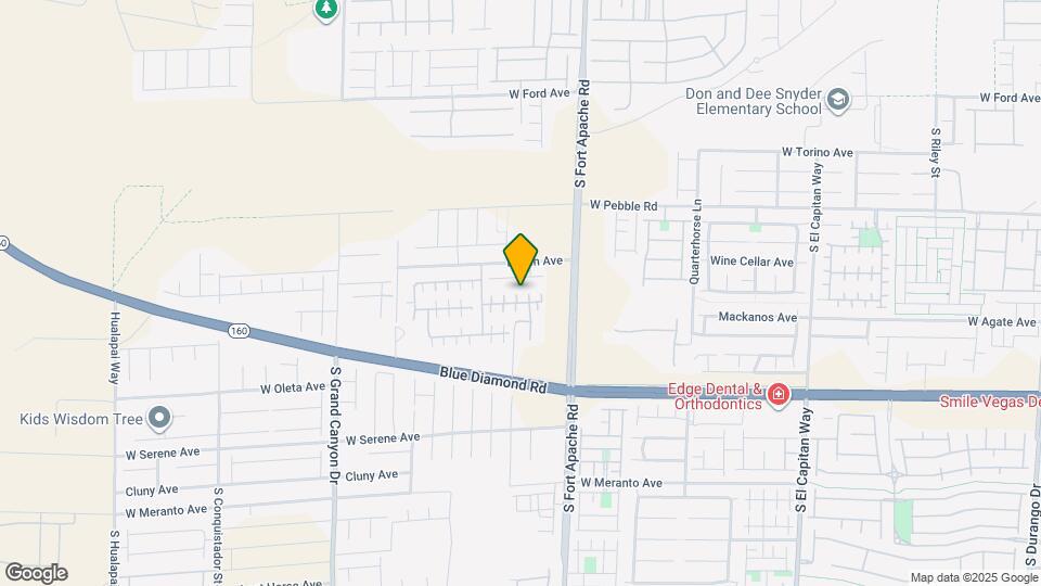 9494 Alma Ridge Ave Map and Location Details