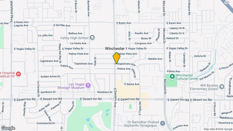 2419 Capistrano Ave Map and Location Details