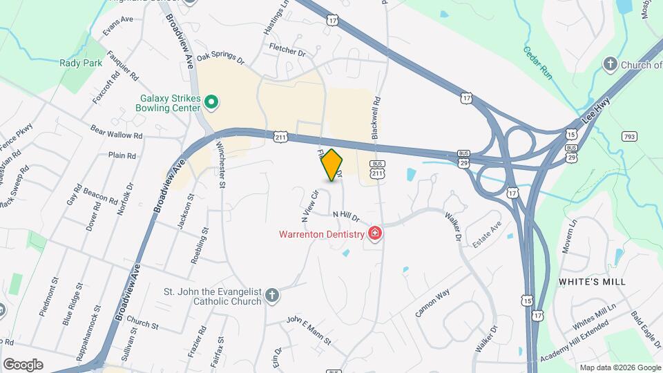 222 N View Cir Map and Location Details