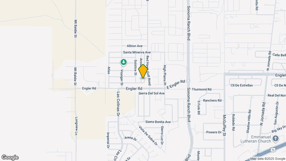 6040 Arosa St Map and Location Details