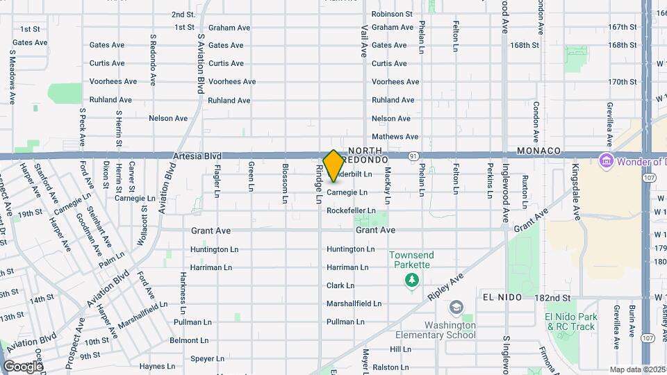 2209 Carnegie Ln Mapa y Detalles de la Ubicación