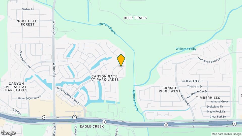4502 Aspen Leaf Ln Mapa y Detalles de la Ubicación
