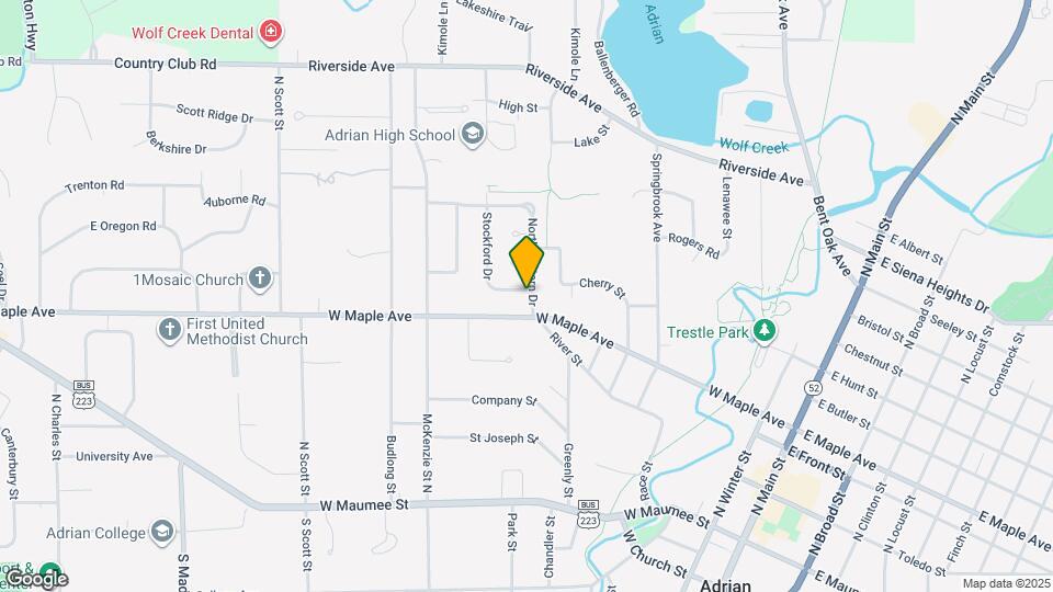 421 Northwestern Dr, Unit 421 Mapa y Detalles de la Ubicación