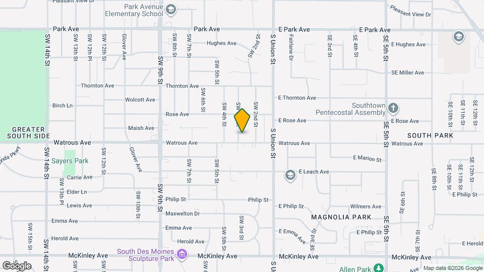 3919 SW 3rd St Map and Location Details