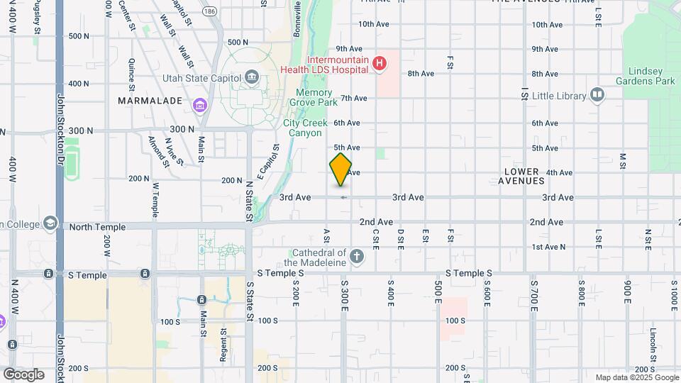 Peery Apartments Map and Location Details