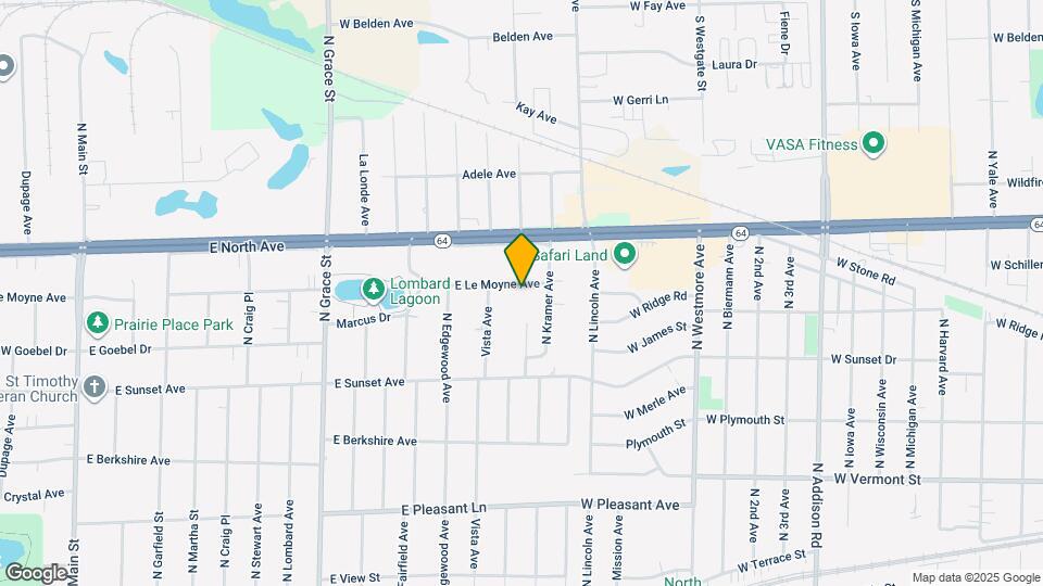 711 E Le Moyne Ave Map and Location Details