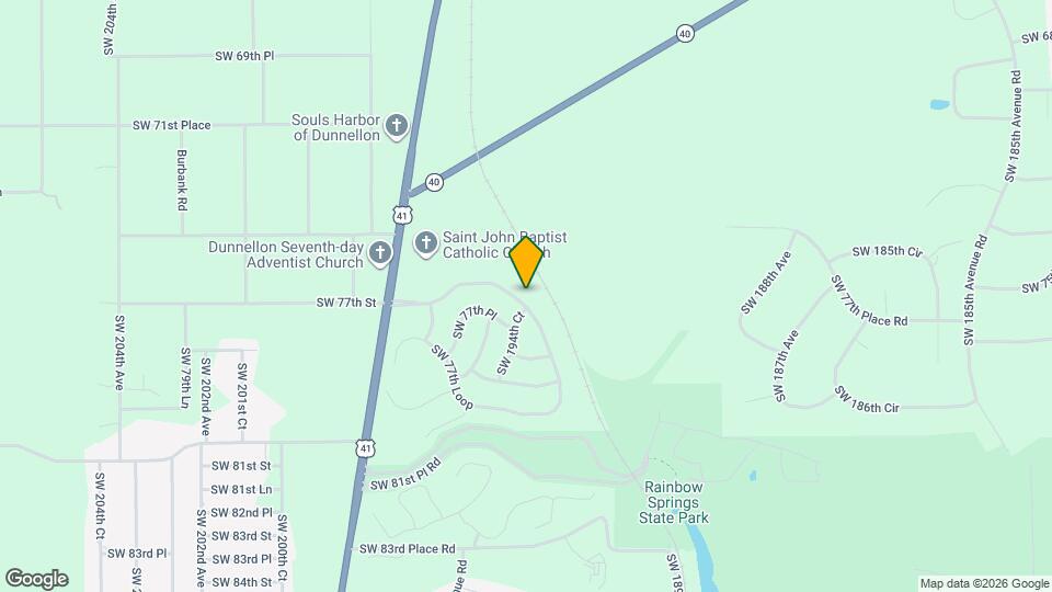 19479 SW 77th Loop Map and Location Details