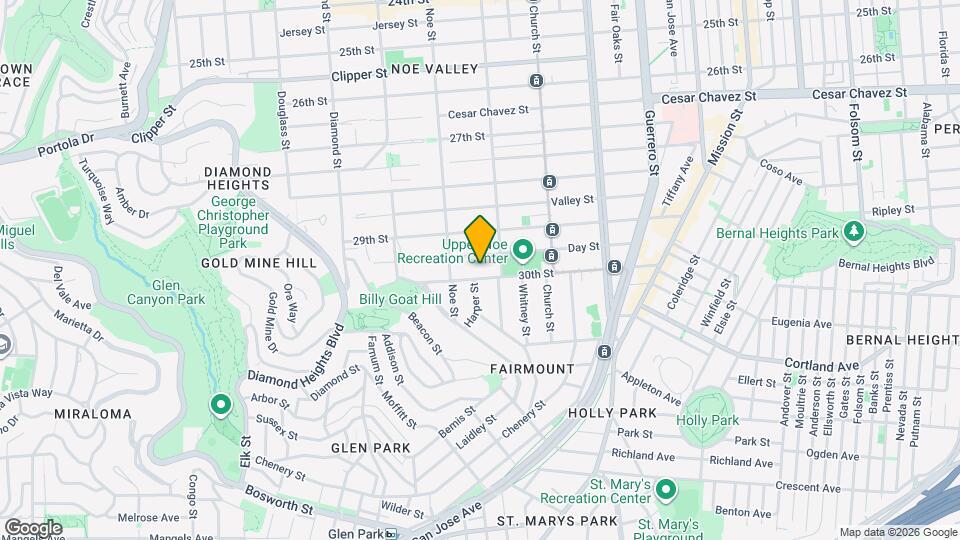 438 30th St Map and Location Details