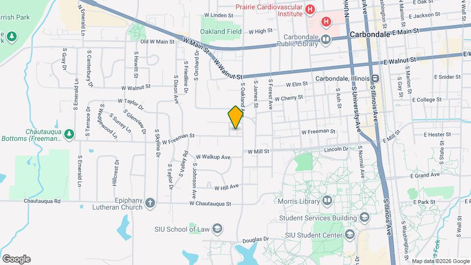 604 S Oakland Ave Mapa y Detalles de la Ubicación