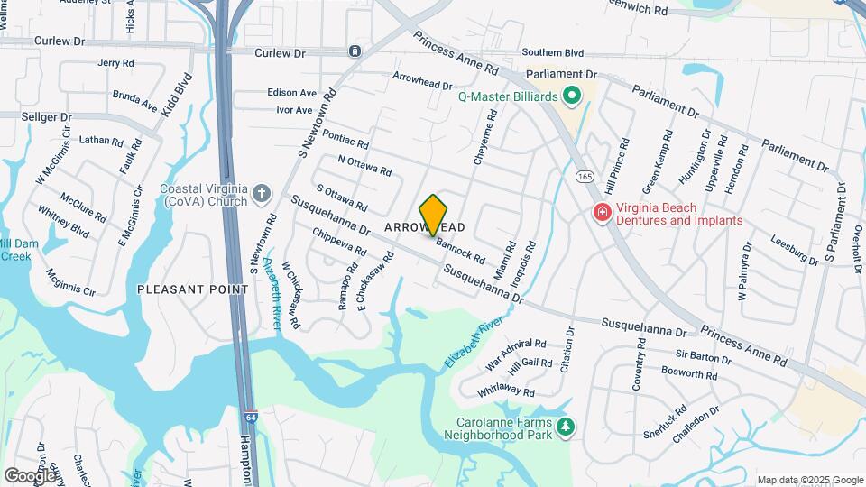 5709 Bannock Rd Map and Location Details