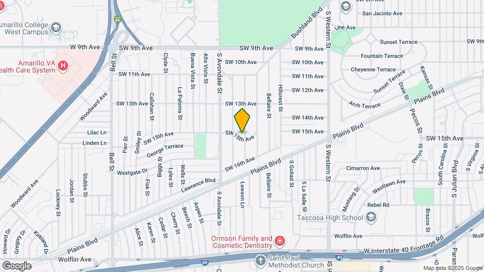 1322 S Rosemont St Map and Location Details