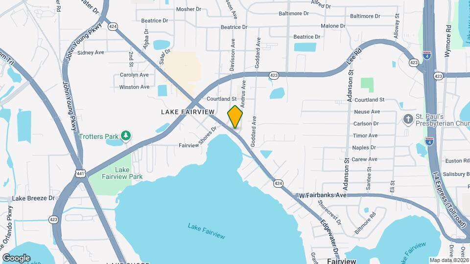 4615 EDGEWATER Dr Mapa y Detalles de la Ubicación