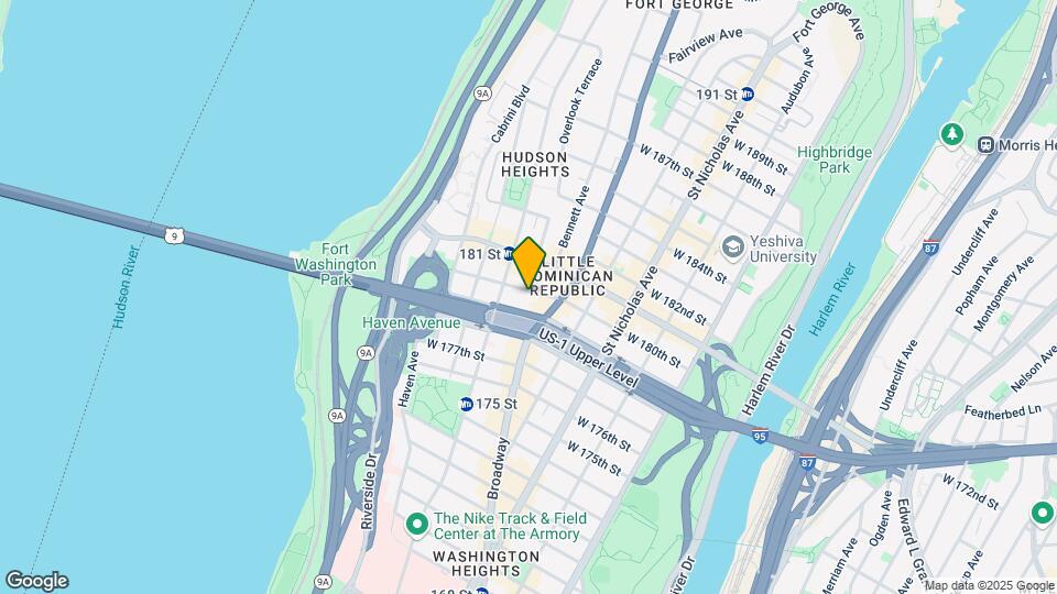 712-714 W 180th St Map and Location Details