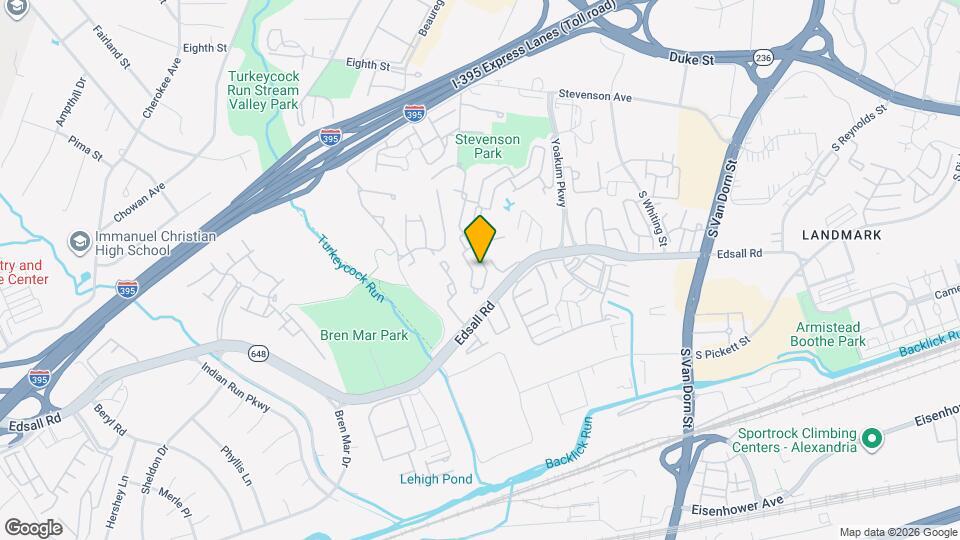 309 Yoakum Pky, Unit 509 Map and Location Details