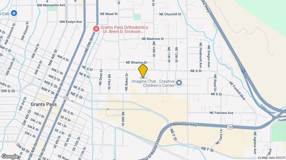 500 NE Anderson St Map and Location Details