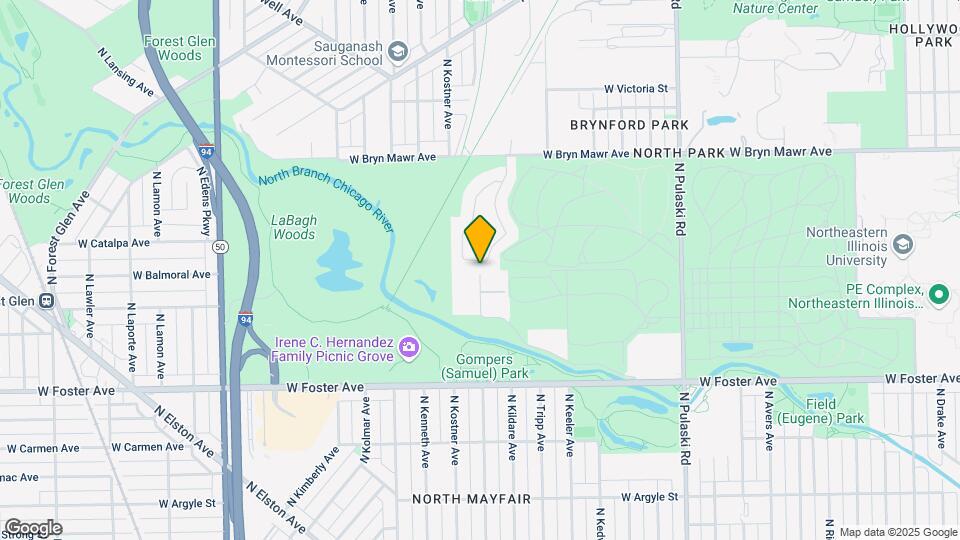 5340 N Lowell Ave, Unit 205 Map and Location Details