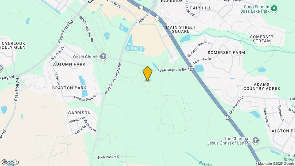 Exchange at Holly Springs Mapa y Detalles de la Ubicación