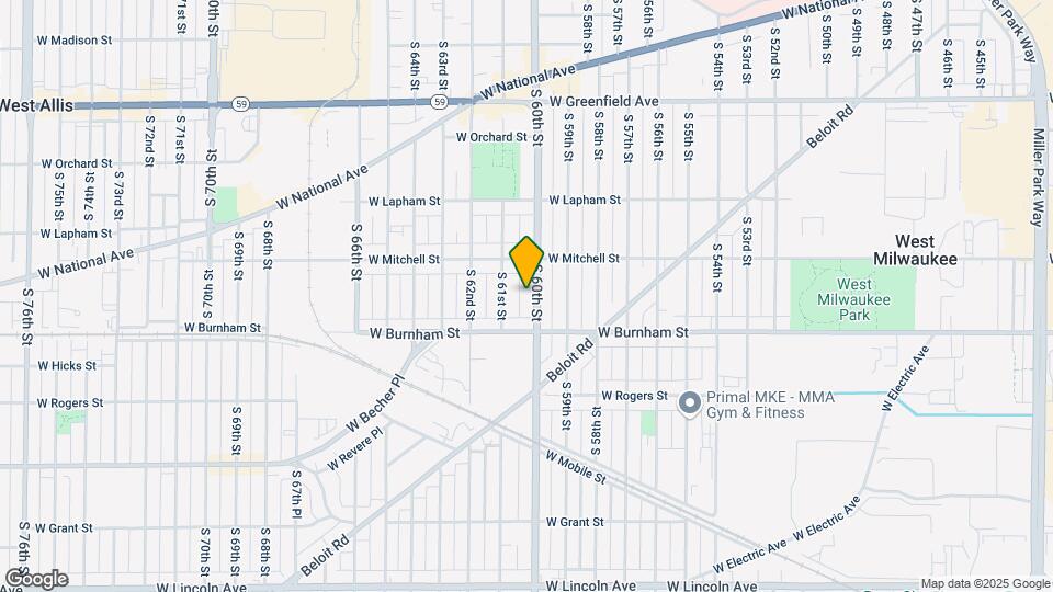 1747-1749 S 60th St Map and Location Details