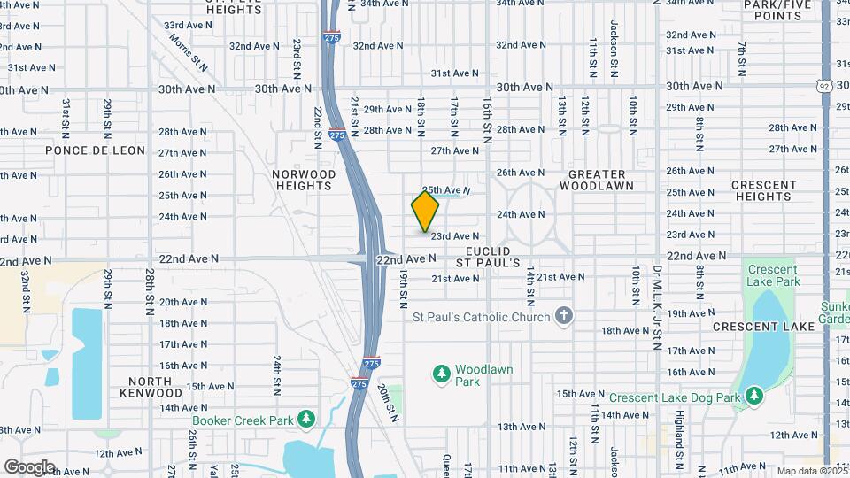 1746 23rd Ave N Mapa y Detalles de la Ubicación