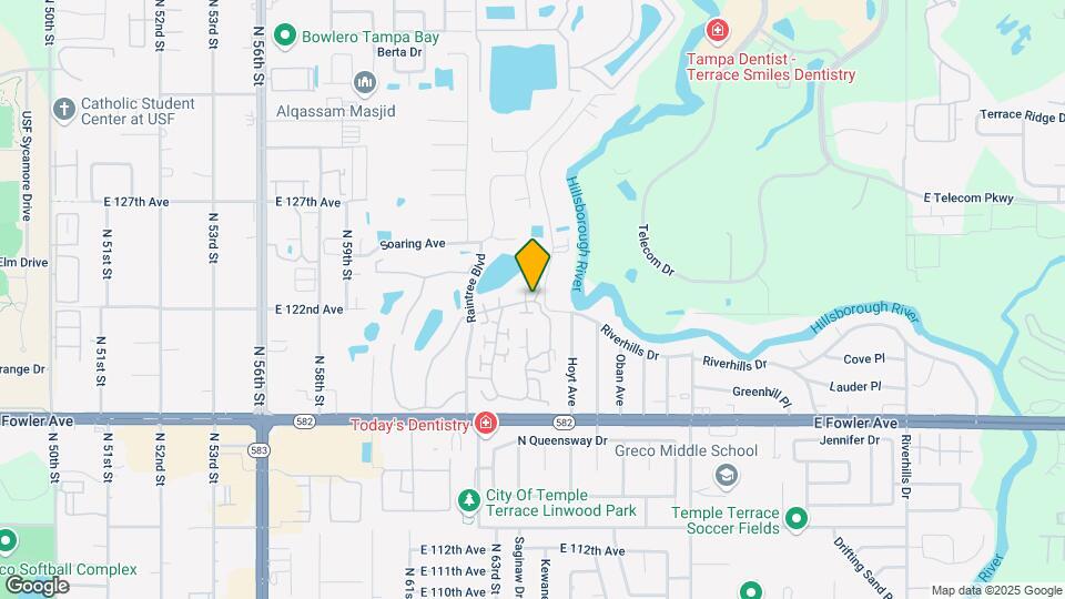 11893 Raintree Dr Map and Location Details