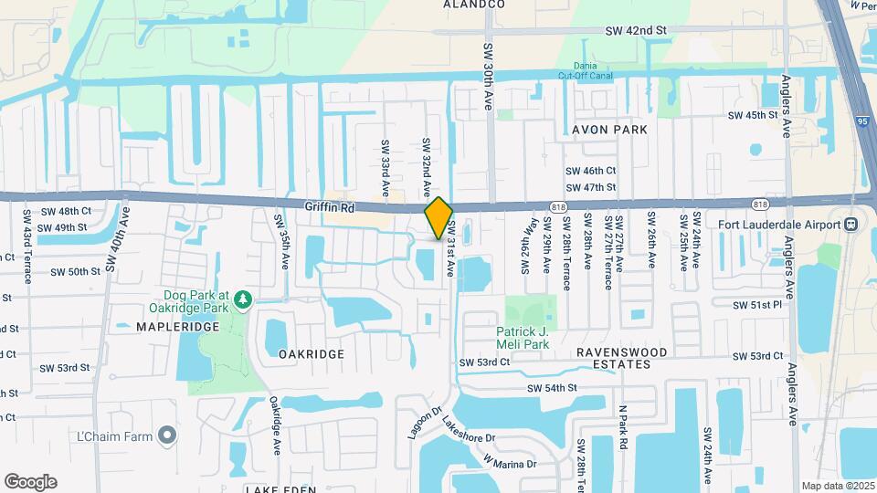 4905 SW 31st Terrace Map and Location Details