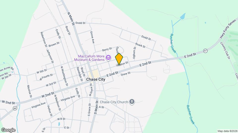 537 Huston St Map and Location Details