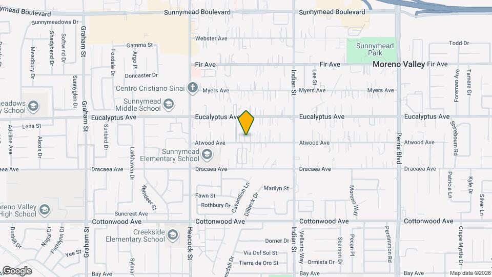 Palo Verdes Townhomes Map and Location Details