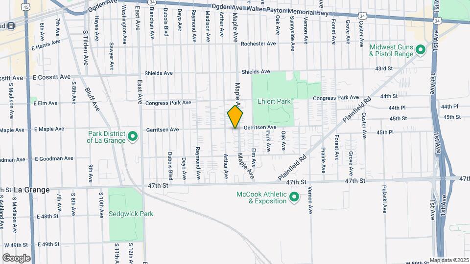 9207 Gerritsen Ave Map and Location Details