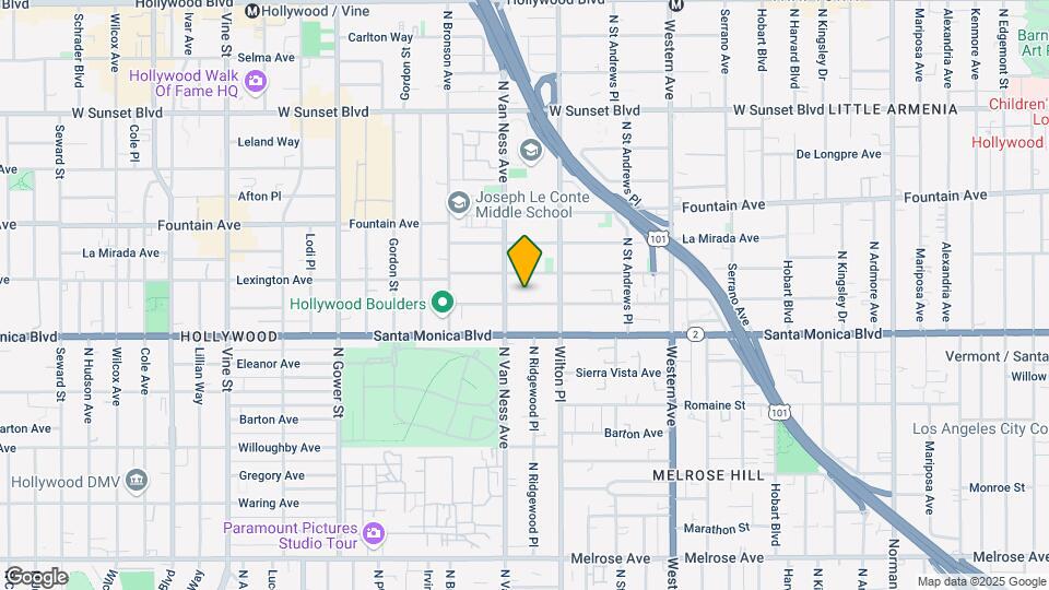 5741 Virginia Ave Map and Location Details