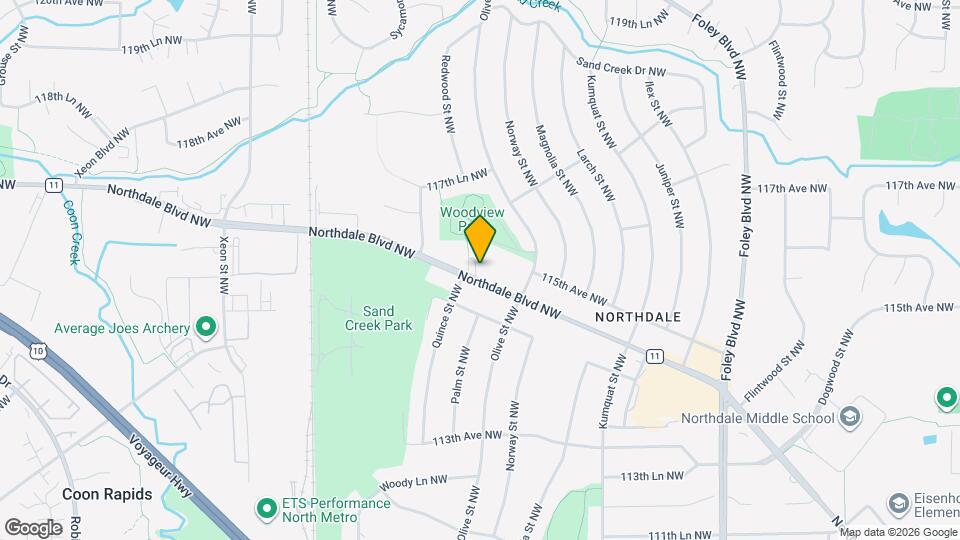 837 Northdale Blvd NW Map and Location Details