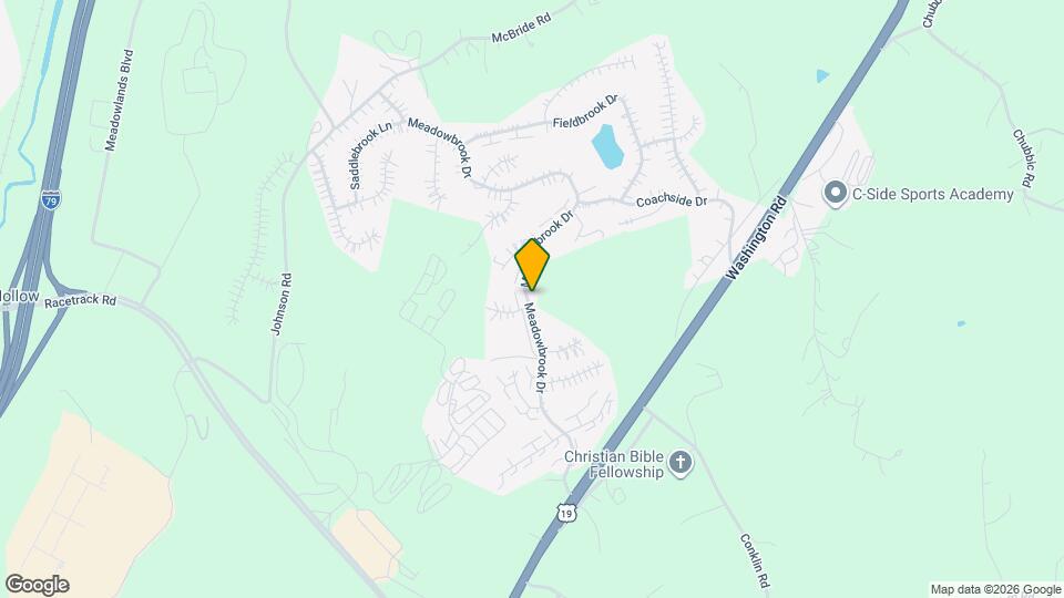 1315 Meadowbrook Dr Map and Location Details